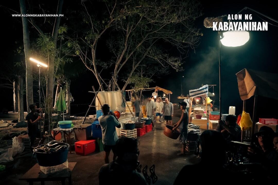 Movie scene 4 - Behind the scenes from Anak ng Kabayanihan