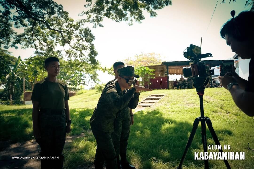 Movie scene 5 - Behind the scenes from Anak ng Kabayanihan